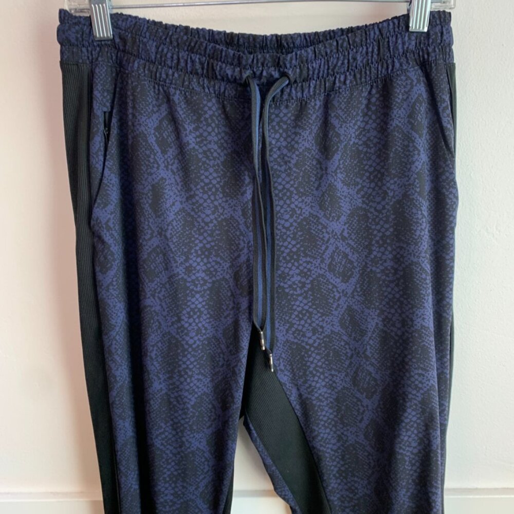 Athleta Dress Blue Python Printed Brooklyn Jogger - image 6